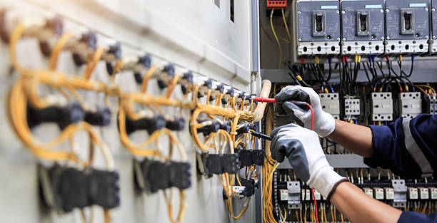 Professional Electrician technician working in Ballinger, TX
